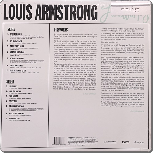 Louis Armstrong - Fireworks 1Lp New