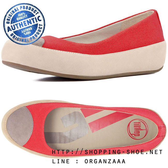 Fitflop Due Canvas Hibiscus ของแท้ นำเข้าจาก USA และ UK