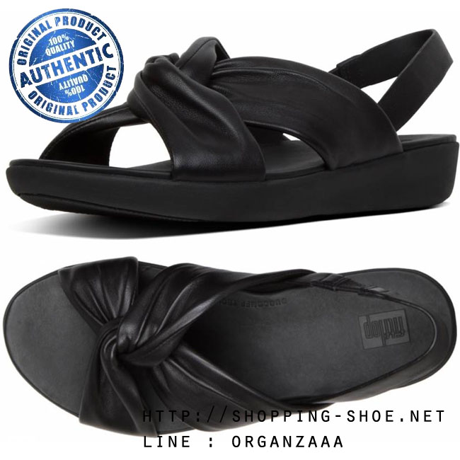 Fitflop Twine Backstrap Black ของแท้ นำเข้าจาก USA และ UK