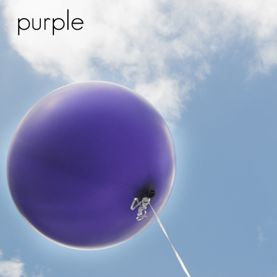 ลูกโป่งจัมโบ้ สีม่วง ขนาด 36 นิ้ว - Round Jumbo Balloon Purple