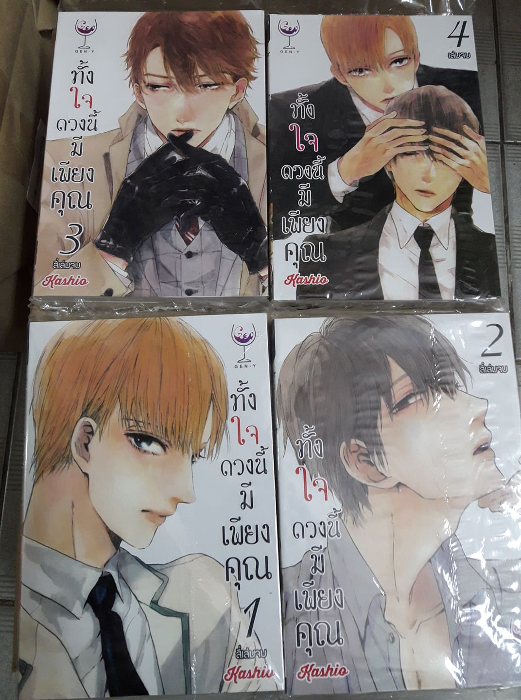 [ในซีล] ทั้งใจดวงนี้มีเพียงคุณ (4เล่มจบ) โดย Kashio