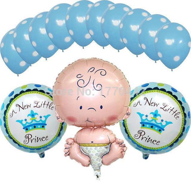 ลูกโป่งฟลอย์กลม A New Little Prince เด็กชาย/เด็กหญิง - A New Little Prince Boy/Girl Foi Balloon / Item No. TL-C016