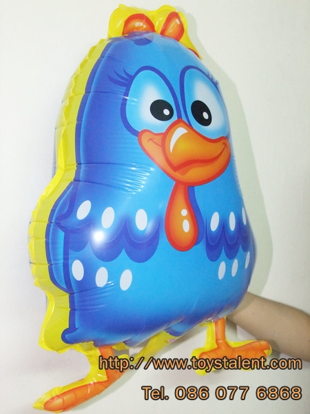 ลูกโป่งฟลอย์ การ์ตูนไก่ Galinha Pintadinha - Galinha Pintadinha Foil Balloon / Item No.TL-B021