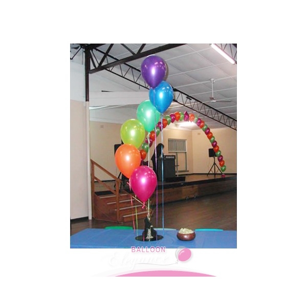 ลูกโป่งกลมเนื้อมุก และ เมททัลลิค คละสี ไซส์ 10 นิ้ว แพ็คละ 10 ใบ (Round Balloons Size 10" - Mixed Pearl & Metallic Color)