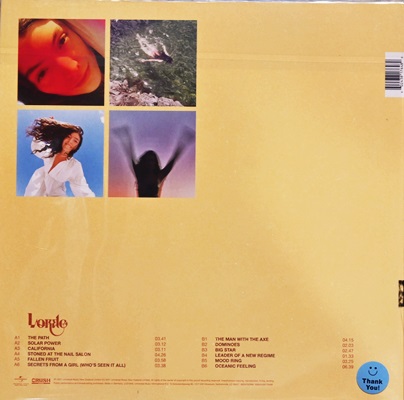 Lorde - Solar Power 1Lp N.