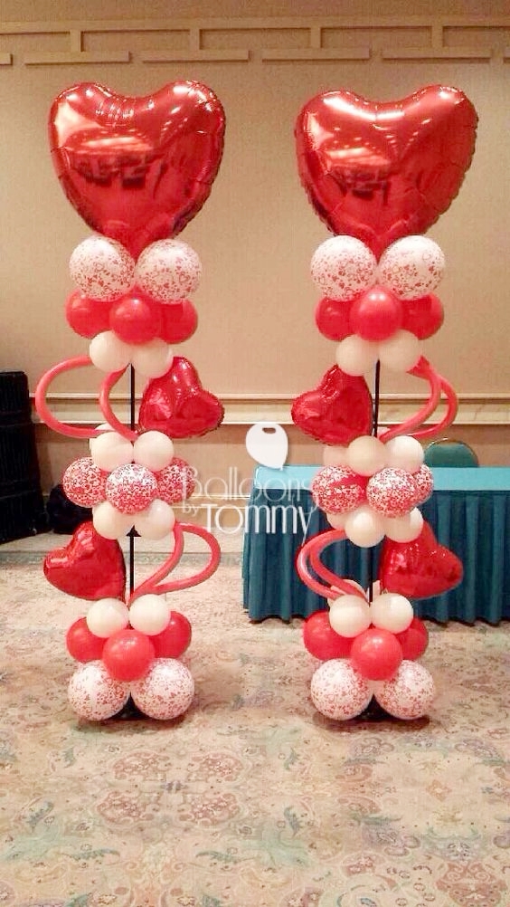 ลูกโป่งฟลอย์รูปหัวใจ สีแดง ไซส์ใหญ่ 32 นิ้ว - Heart Shape Balloon Red Color 32" / Item No. TL-G012