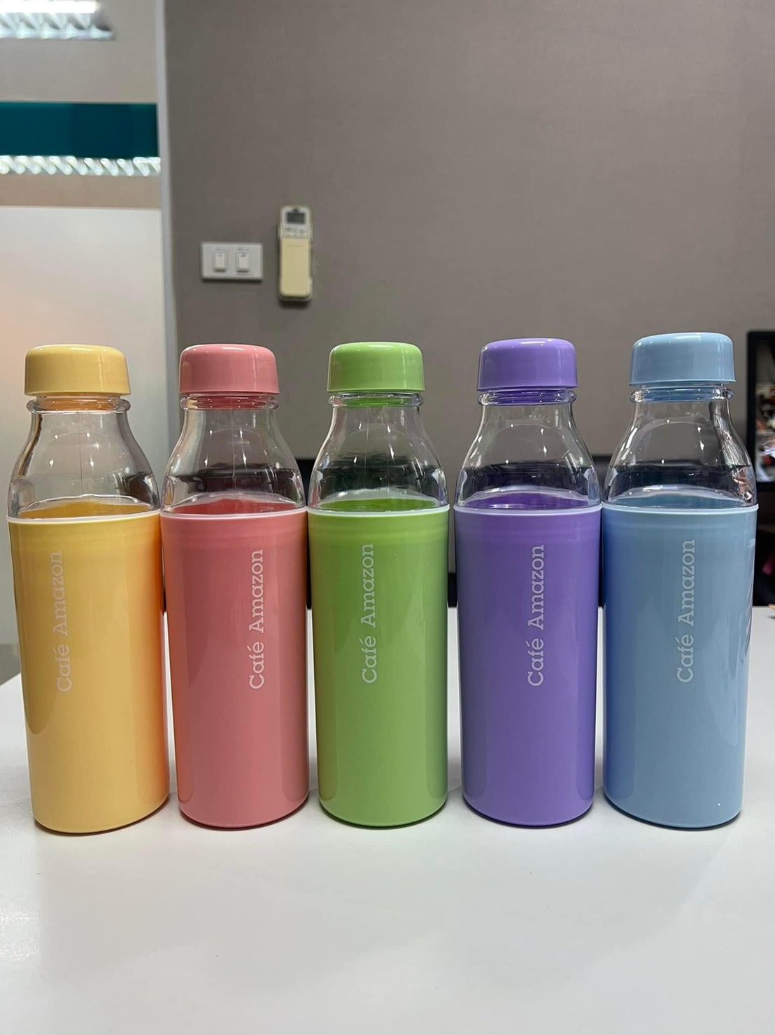 ขวดน้ำ pastel อเมซอน Amazon ครบชุด 5 ใบ