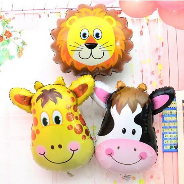 ลูกโป่งฟลอย์ หน้าวัว - Cow Face Foil Balloon / Item No. TL-B045