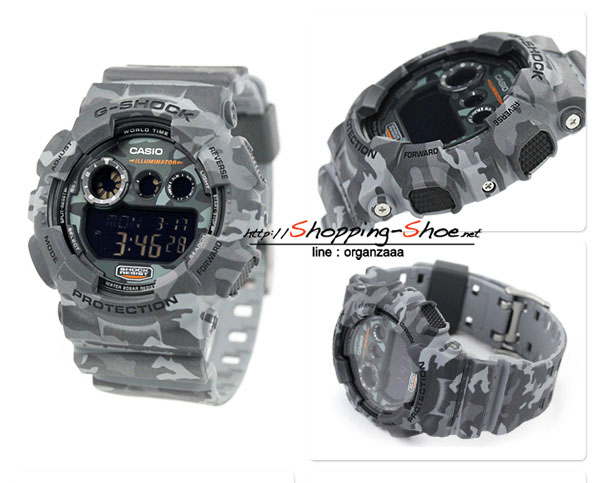 Casio G-Shock รุ่น GD-120CM-8 Camouflage Series ของแท้ 100% จากญี่ปุ่น