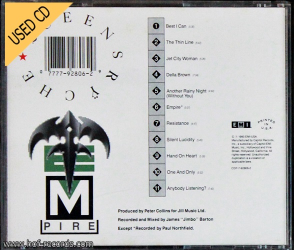 Used CD Queensryche - Empire