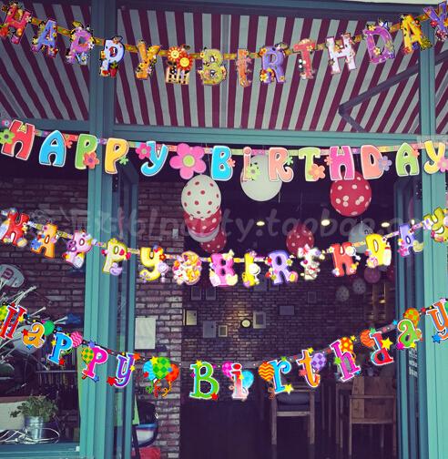 ธงประดับงาน Happy Birthday / Item No. TL-S017