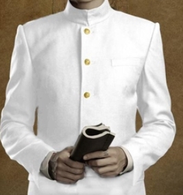 ชุดเสื้อ กางเกงพร้อมหมวก คอจีนกระดุมผ่า สีขาว ดำSize No สูง110 120 130 140 150 160 170 180