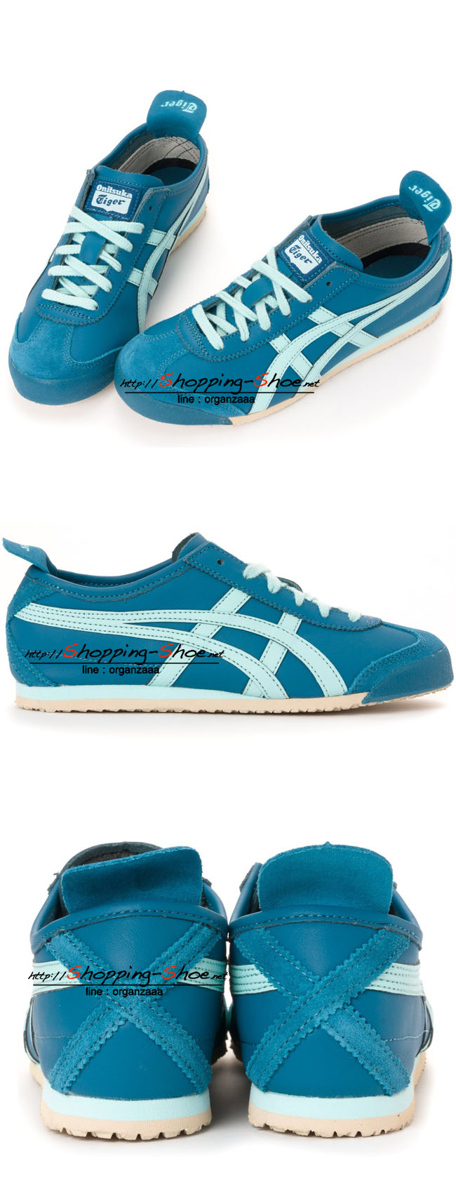 Onitsuka Tiger Mexico 66 - Seaport / Blue Tint ของแท้ มีกล่อง ป้ายครบ