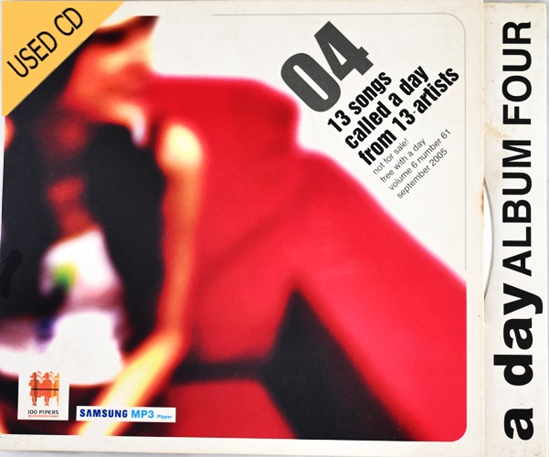 Used CD A Day 04 -รวมเพลง จาก 13 ศิลปิน สภาพ แผ่นVG+