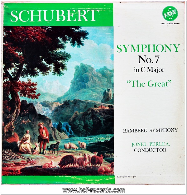 Schubert - Symphony No.7 In C Major (USA) 1Lp VG++