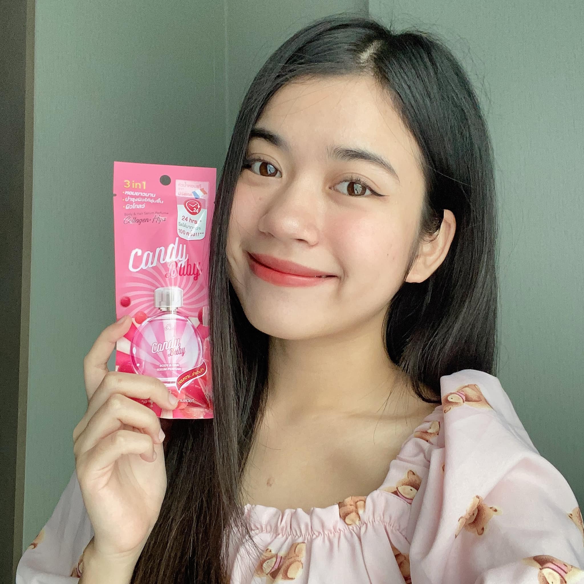 สเปรย์น้ำหอม จากฝรั่งเศส กลิ่น CANDY BABY สำหรับผิวและเส้นผม เอ อาร์ บอดี้ แอนด์ แฮร์ เซรั่ม เพอร์ฟูม