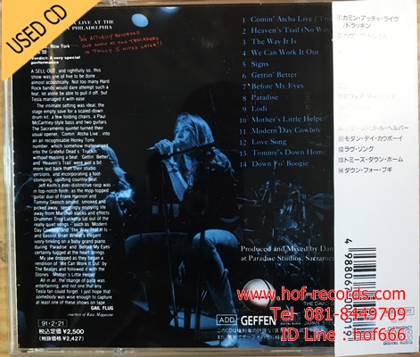 Tesla - Five man Acoustical Jam (JP) Used CD 1 CD VG++