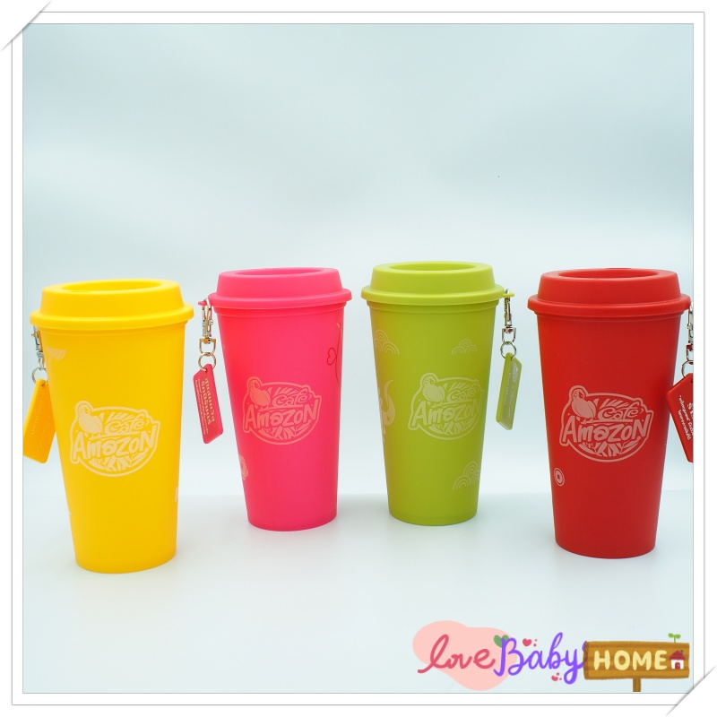 ยกชุด 4 ใบ แก้ว Reusable Cup ลาย “มังกรมหาเฮง” เอาใจสายมู สินค้าเป็นของแถมจากอเมซอน amazon