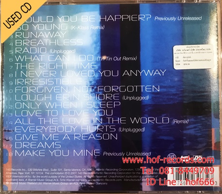 The Corrs - Best of TheCorrs (Thai) Used CD 1 Dise NM