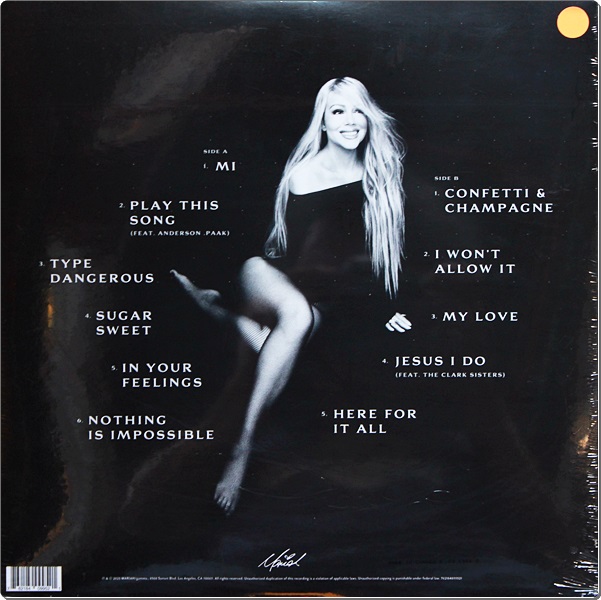 Mariah Carey - Here For It All (Blush Vinyl) 2Lp New