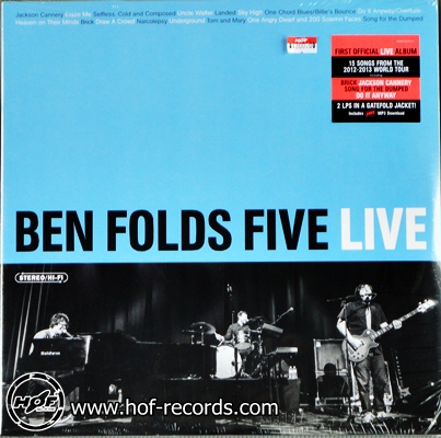 Ben Folds Five Live 2 LP ( NEW )