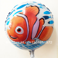 ลูกโป่งฟลอย์ลายการ์ตูนนีโม่ - Finding Nemo Round shape Balloon / Item No. TL-B005