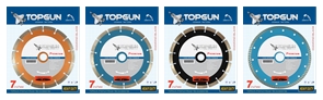 แผ่นตัดคอนกรีต ทอปกัน 7 นิ้ว ขอราคา-สั่งซื้อ 0818323455 Line ID @topgun1995 ใบตัดคอนกรีตทุกชนิด ตัดแห่ง ตัดน้ำ ตัดแห้งและน้ำ(2in1) ขนาด 4นิ้ว - 24นิ้ว