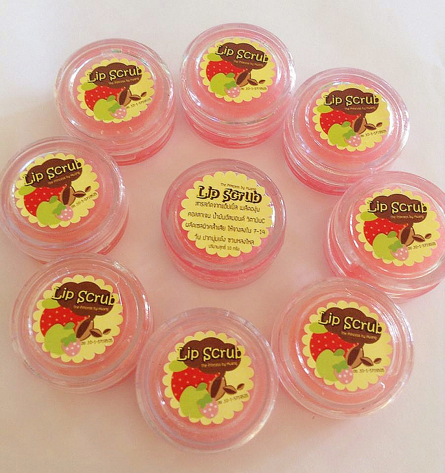 สครับปากชมพู ( LIP SCRUB )