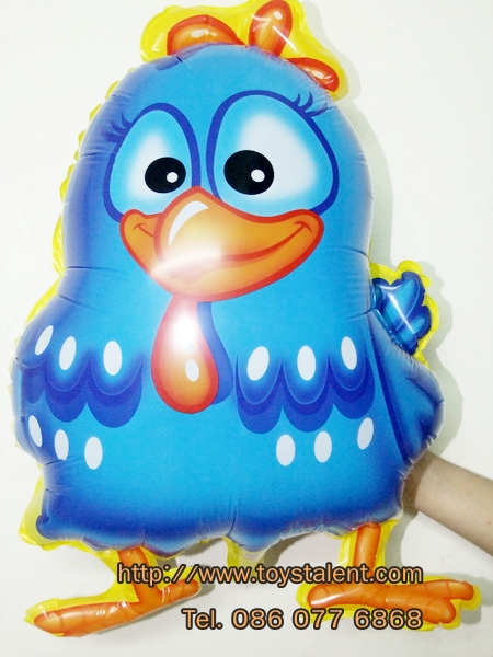 ลูกโป่งฟลอย์ การ์ตูนไก่ Galinha Pintadinha - Galinha Pintadinha Foil Balloon / Item No.TL-B021