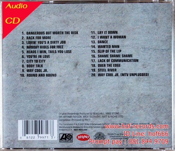 CD RATT - Till the world : The very best of Ratt * New