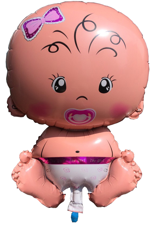 บอลลูนฟลอย์เด็กแรกเกิดผู้หญิง - Girl Baby First Born Balloon / Item No. TL-C014