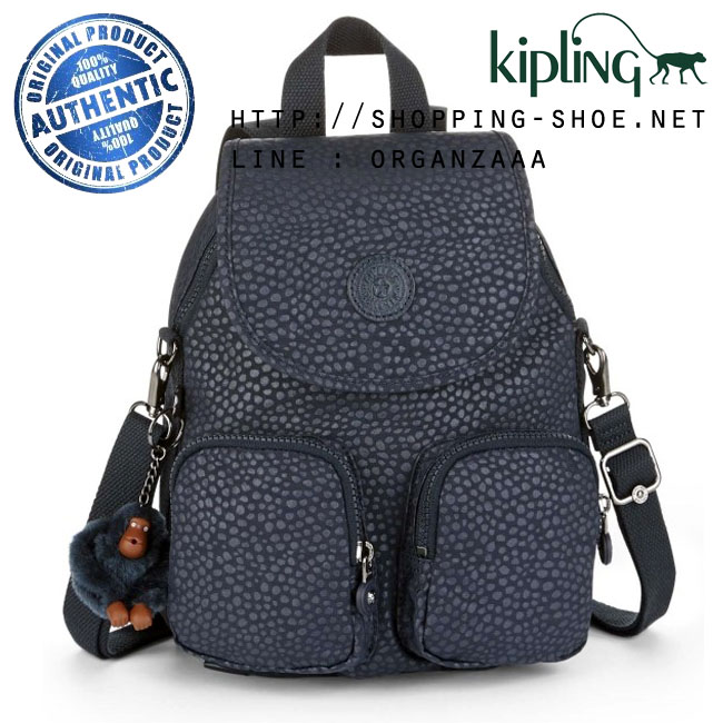 Kipling Firefly Up Backpack - Dot Dot Dot Emb (Belgium)