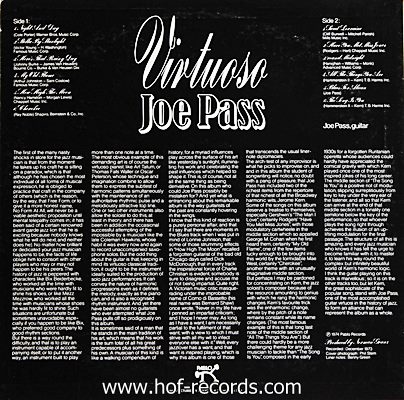 Joe Pass - Virtuoso 1973