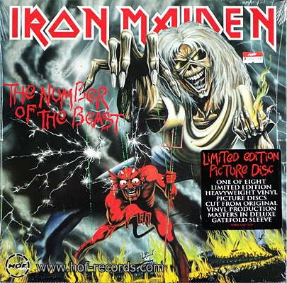 IRON MAIDEN - The Number Of The Beast ( NEW ) 1982 1lp