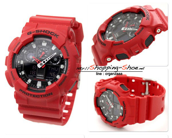 Casio G-Shock รุ่น GA-100A-4A ของแท้ 100% จากญี่ปุ่น