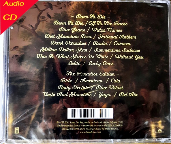 CD Lana Del Rey - Born to die ( NewCD)