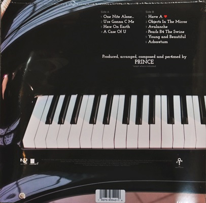 Prince - Solo Piano And Voice By Prince 1Lp N.