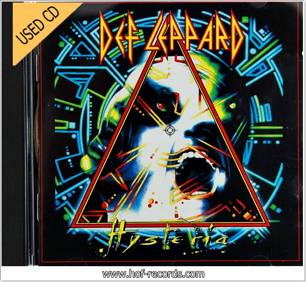 Def Leppard - Hysteria ( Made In USA ) Used Cd VG++