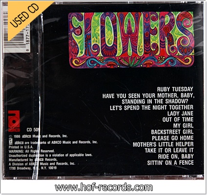 Rolling Stones - Flowers (USA) Used Cd VG++