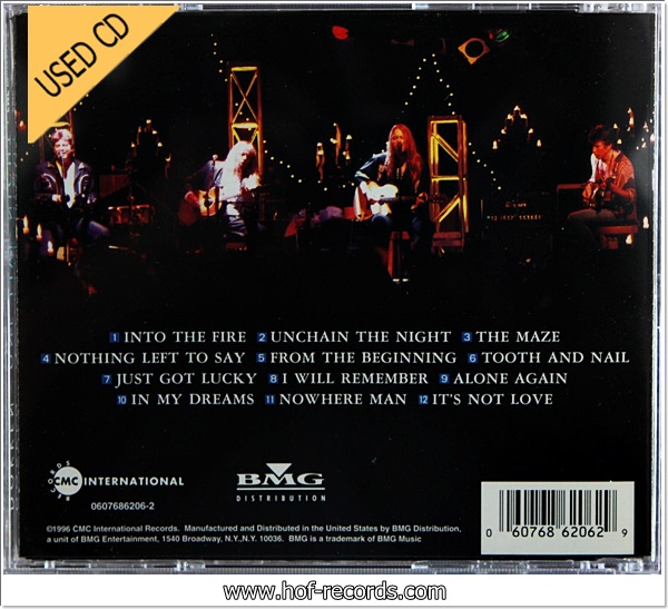 Dokken - One Live Night ( Made In USA ) Used Cd VG++