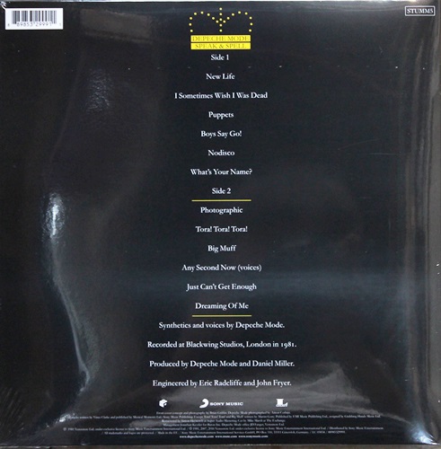 Depeche Mode - Speak & Spell 1Lp New