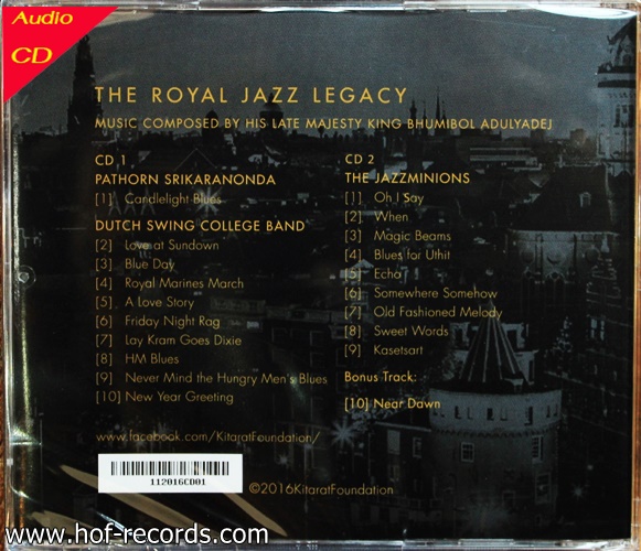 CD The Royal Jazz Legacy - Pathorn Srikaranonda *New