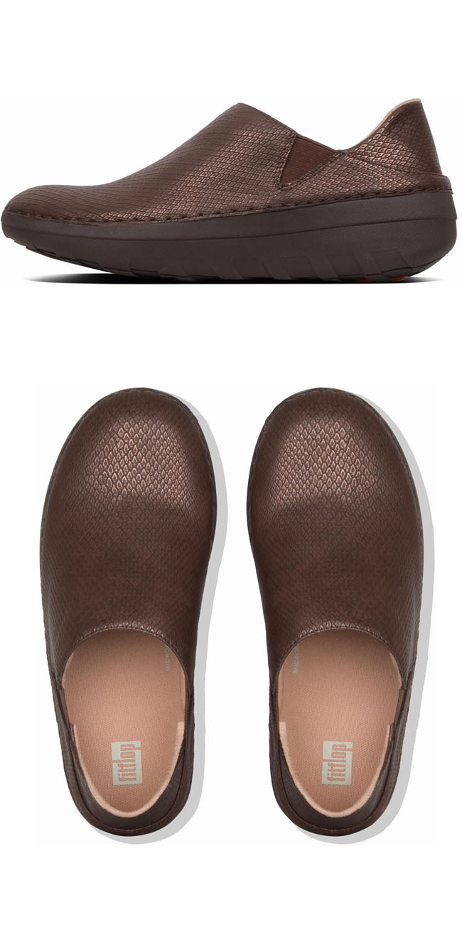 Fitflop Superloafer Shimmersnake Bronze ของแท้ นำเข้าจาก USA และ UK