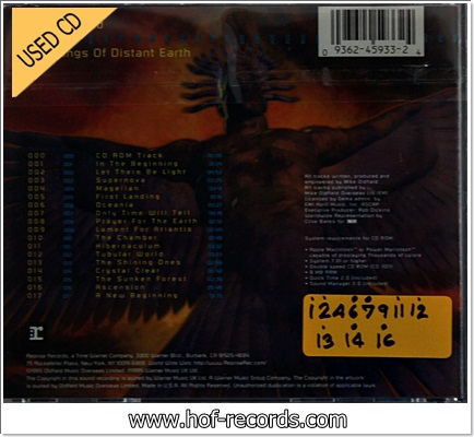 Mike Oldfiels - The Songs Of Distant Eart (USA) Used Cd VG++