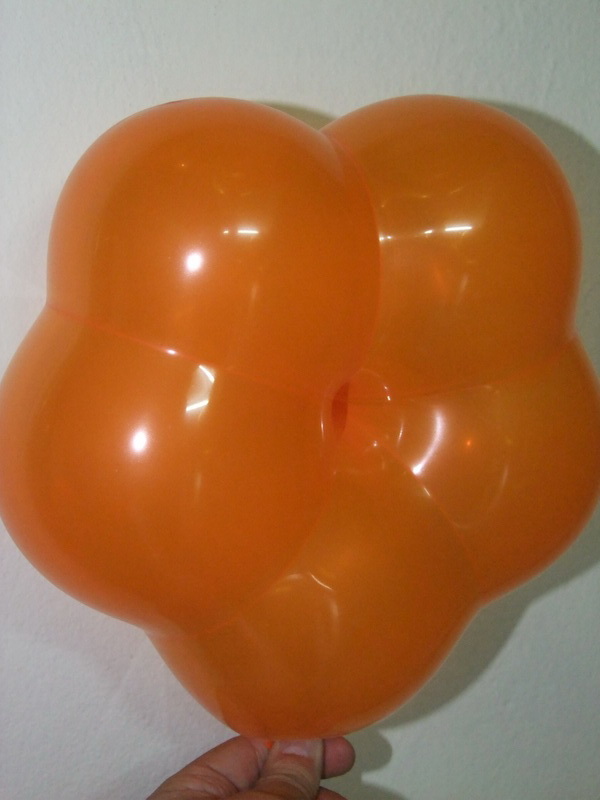 ลูกโป่งดอกไม้ Flower Latex Balloon 12" คละสี แพ็คละ 10 ชิ้น