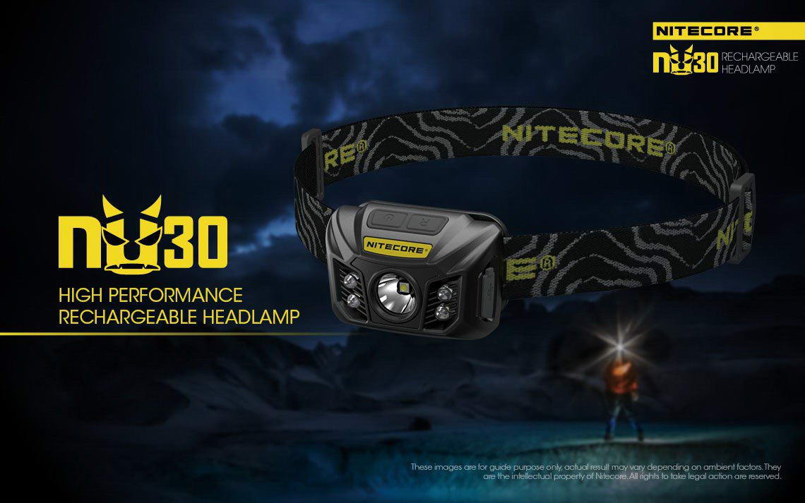 ไฟฉายคาดหัว nitecore Nu30
