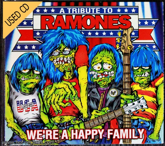 Used CD A tribute to Ramones - We're a happy family