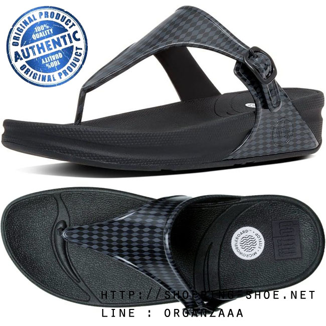 Fitflop Superjelly Weave Charcoal ของแท้ นำเข้าจาก USA และ UK