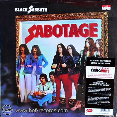 Black Sabbath - Sabotage 1975 1lp NEW