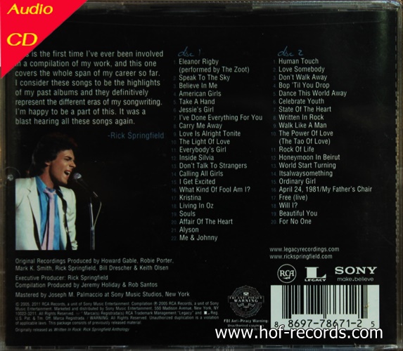 CD Rick Springfield - The Essenntial